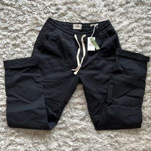 Marine Layer, Saturday pant, washed black, size small